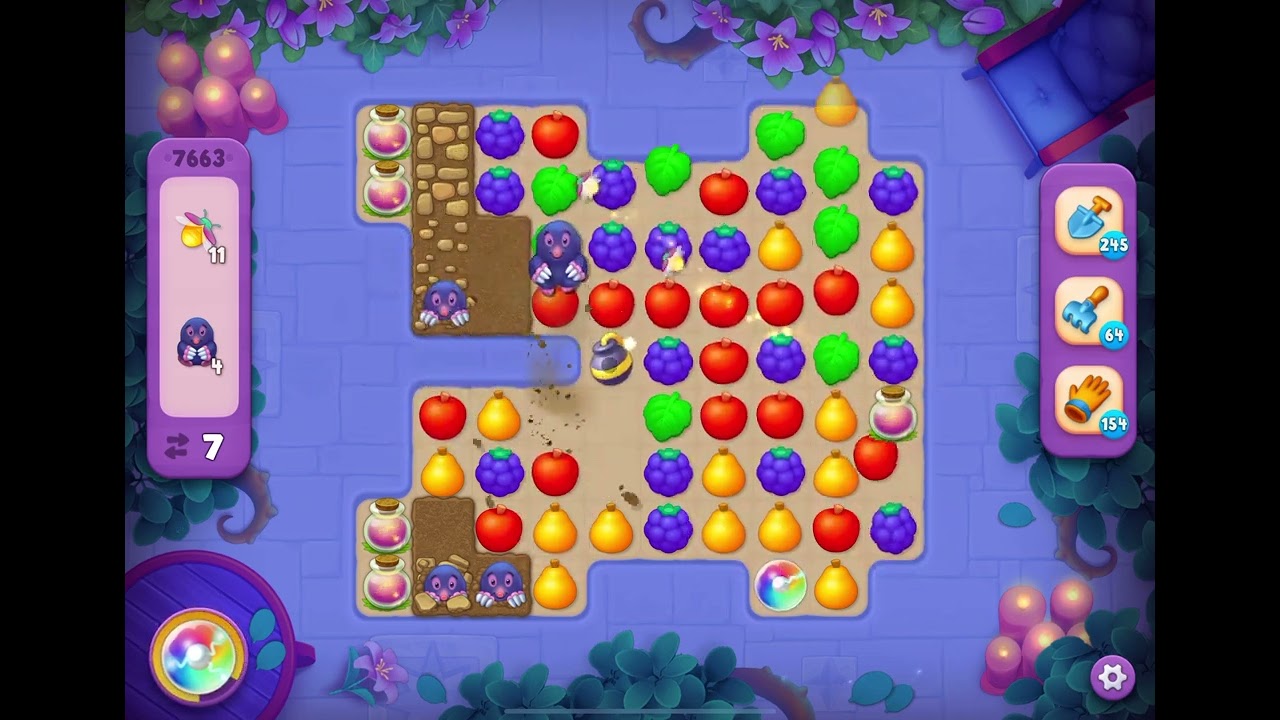 GardenScapes Level 7663 no boosters