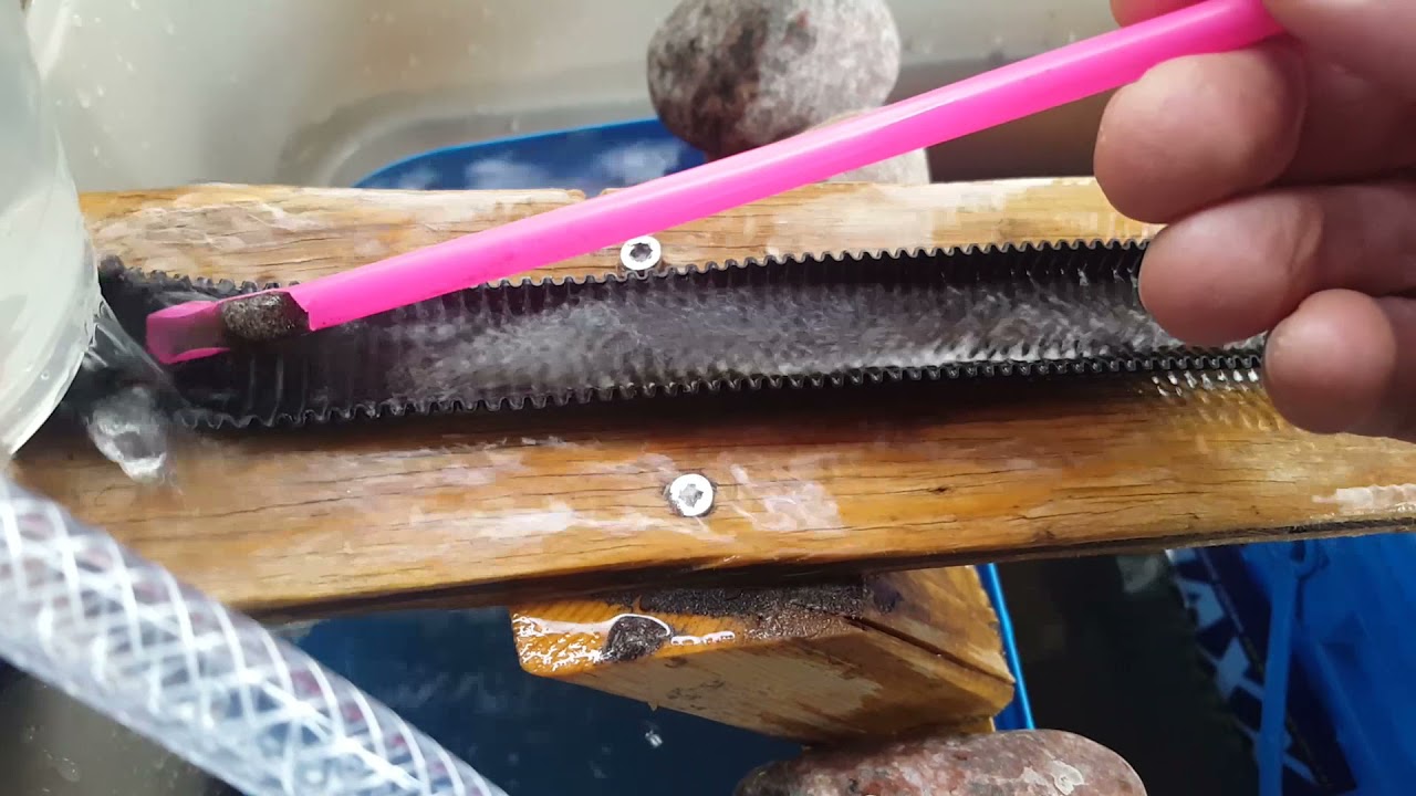 Fine Gold Recovery Using Home Made Mini-Sluice