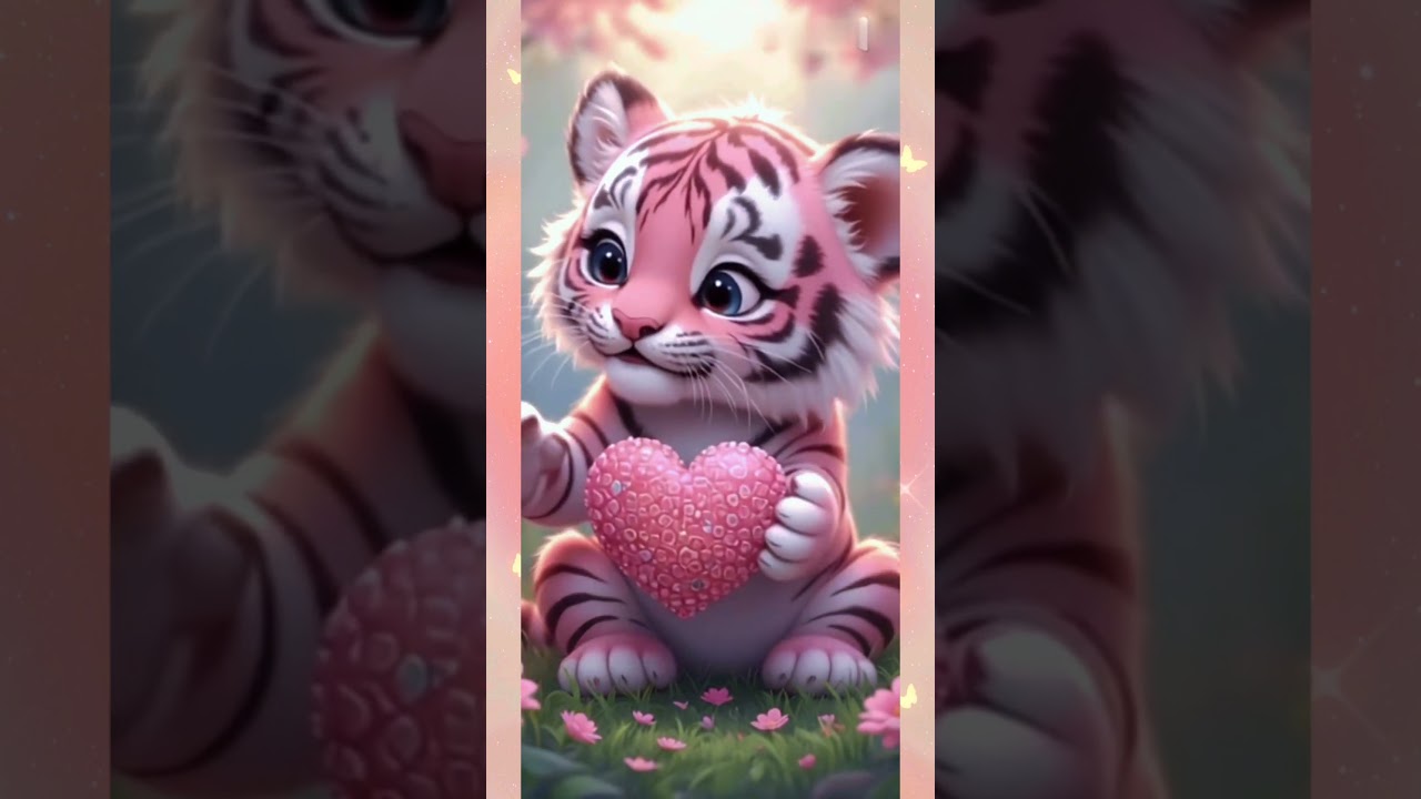Cute tiger! Милый тигр! 
