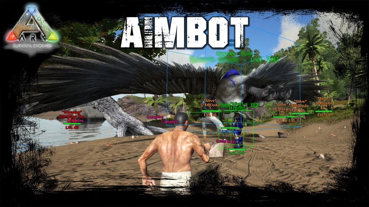 SOBREVIVEMOS AO ATAQUE DE HACKER - AIMBOT UM CÃNCER PARA O ARK SURVIVAL EVOLVED