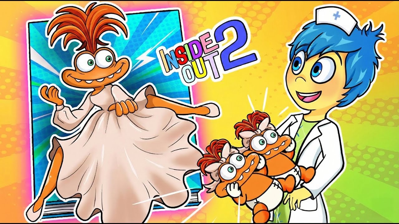 [INSIDE OUT PAPER] Making INSIDE OUT Game Book📚 Anxiety x Joy Squishy Papier #insideout2