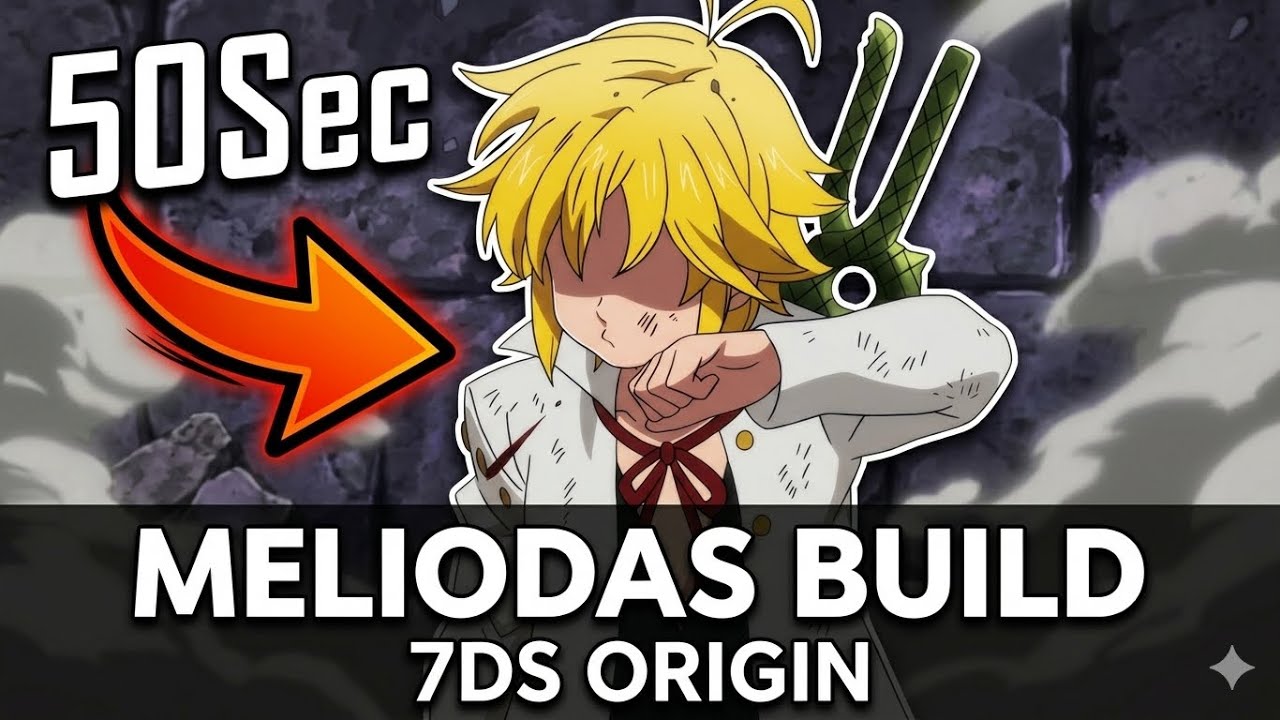 MELIODAS ENDGAME BUILD: 50s Timespace Junction Clear! | 7DS Origin