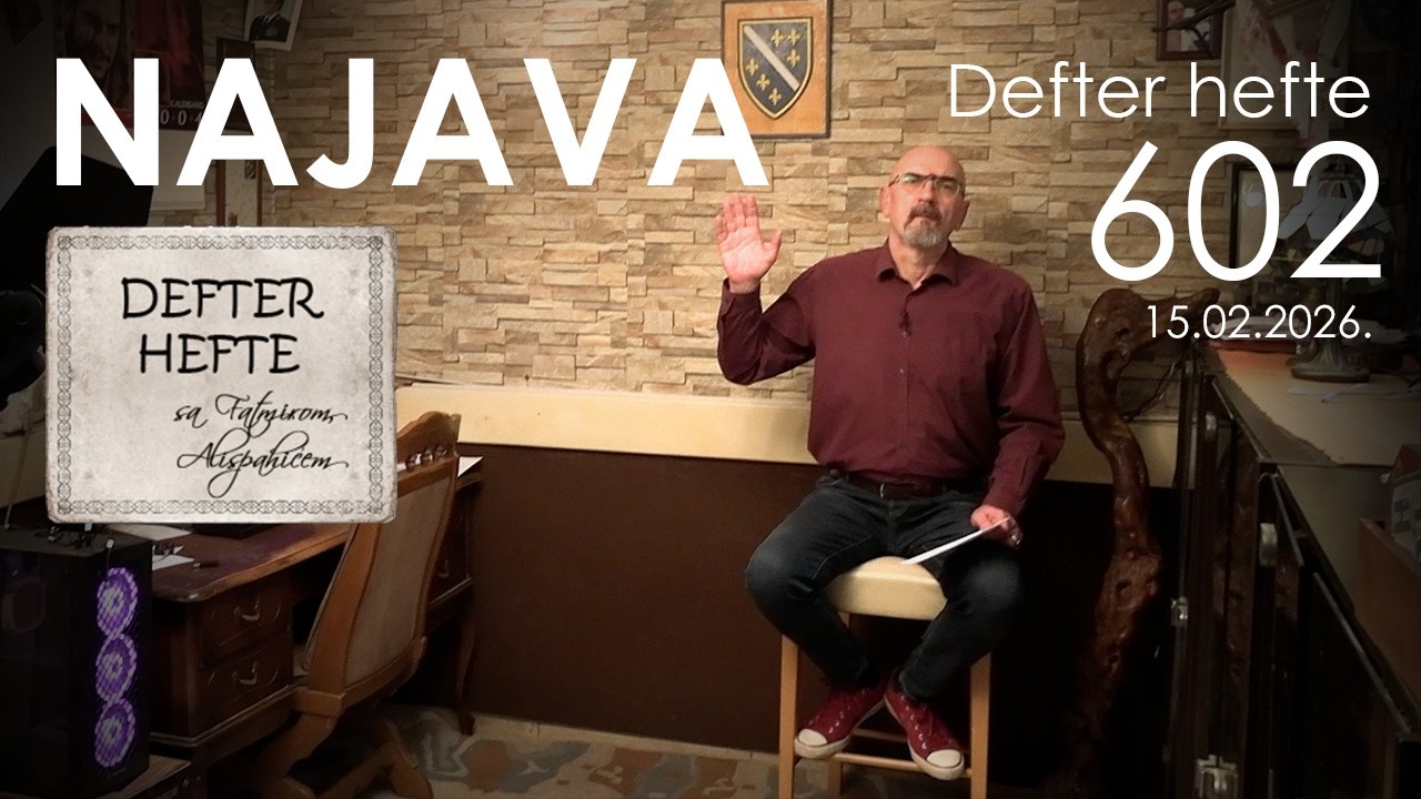 NAJAVA Defter hefte 602, 15.02.2026.