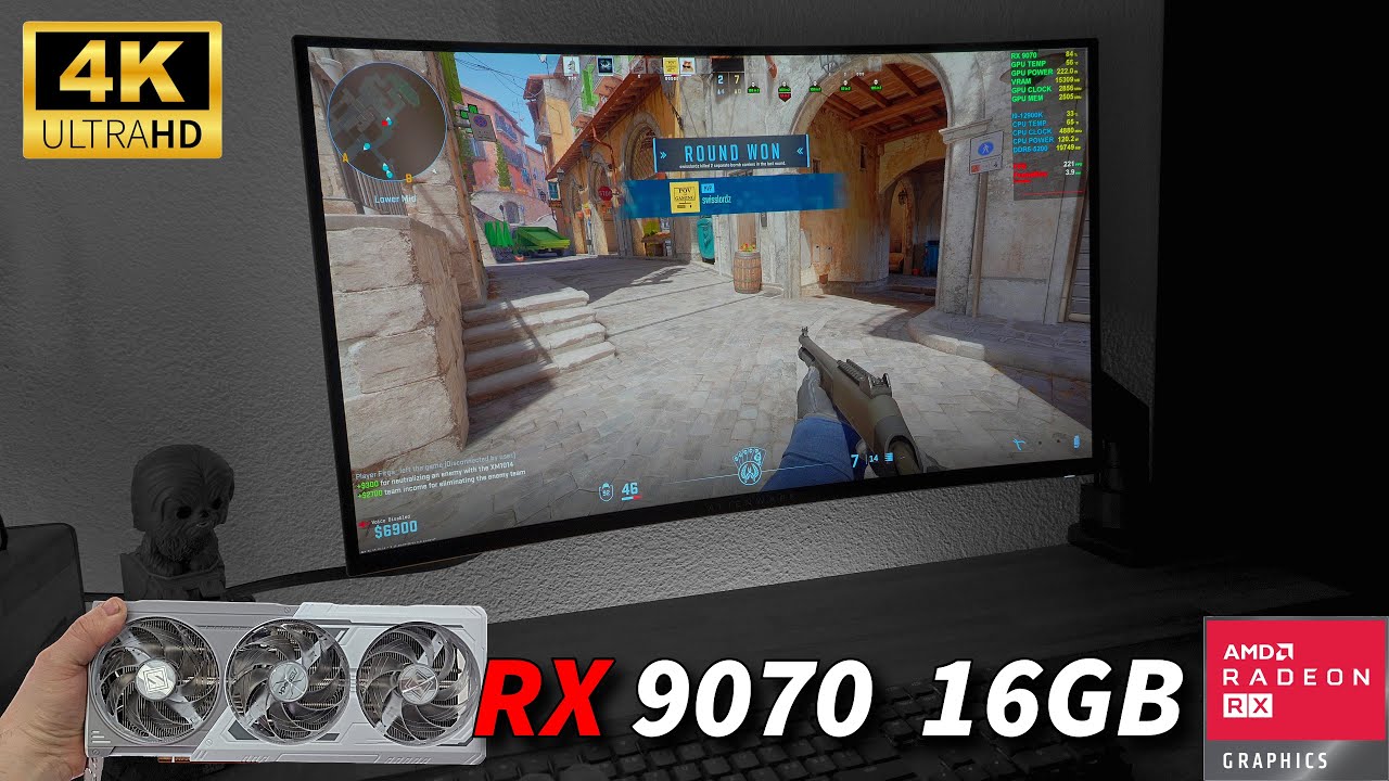 Counterstrike 2 | RX 9070 16GB | i9-12900K | Alienware OLED AW3225QF 32" 4K | POV