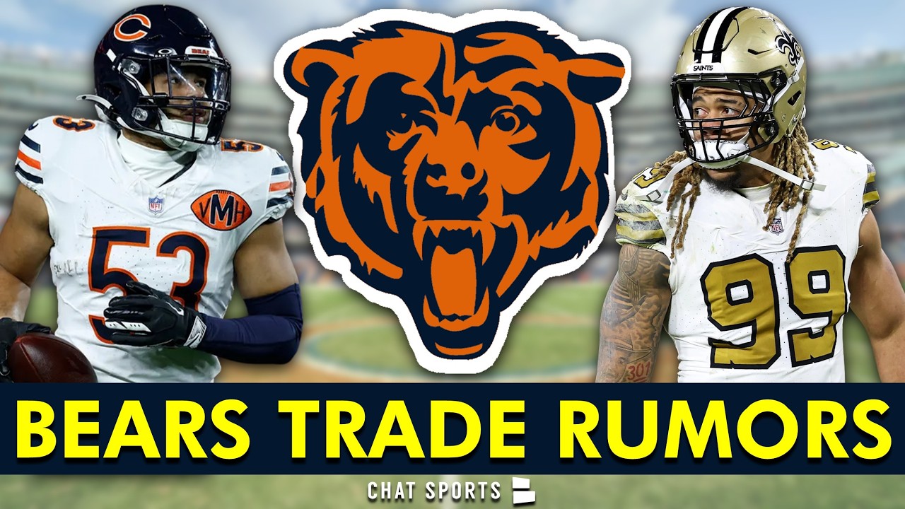 Chicago Bears Trade Rumors AFTER 2026 NFL Draft Ft. TJ Edwards + Midseason NFL Trade Targets
