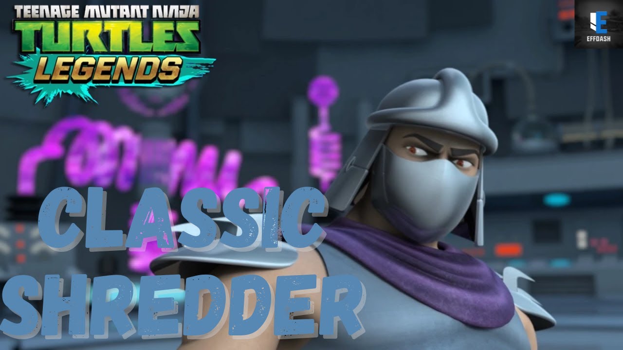 Oroku Saki, Classic Shredder ft @FatalWrath  | TMNT Legends