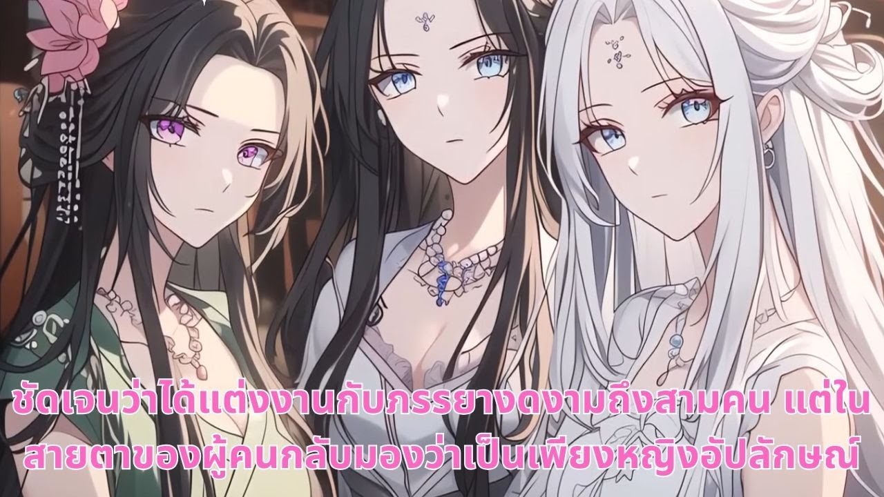 ชัดเจนว่าได้แต่งงานกับภรรยางดงามถึงสามคน แต่ในสายตาของผู้คนกลับมองว่าเป็นเพียงหญิงอัปลักษณ์