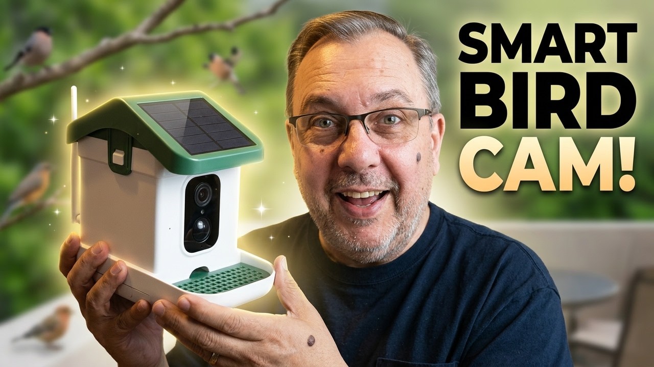 Unboxing My New Bird Feeder | Solar Powered Camera with Battery Backup