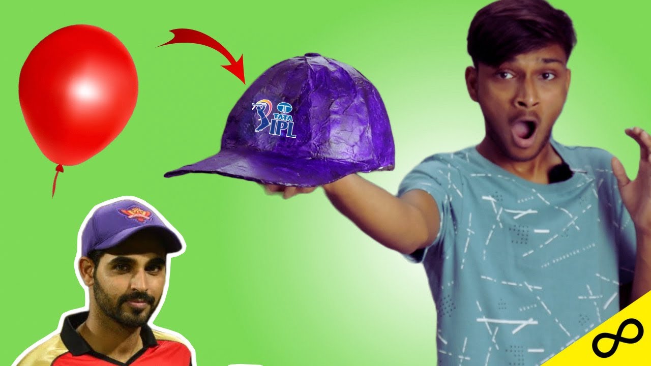 DIY Cricket IPL Purple Cap | 2024 TATA IPL का दोनों Cap Winner अब मैं हूँ  Bhai
