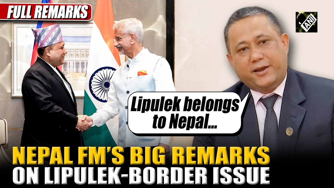 &lsquo;Needs to be solved diplomatically&hellip;&rsquo;: Nepal FM on border issues as he presses claim over Lipulek