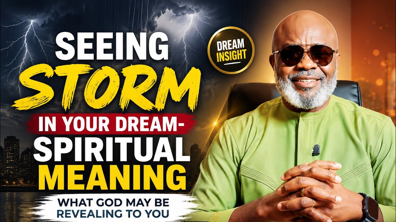 DREAM OF SEEING STORM ⛈️ MEANING & INTERPRETATION 