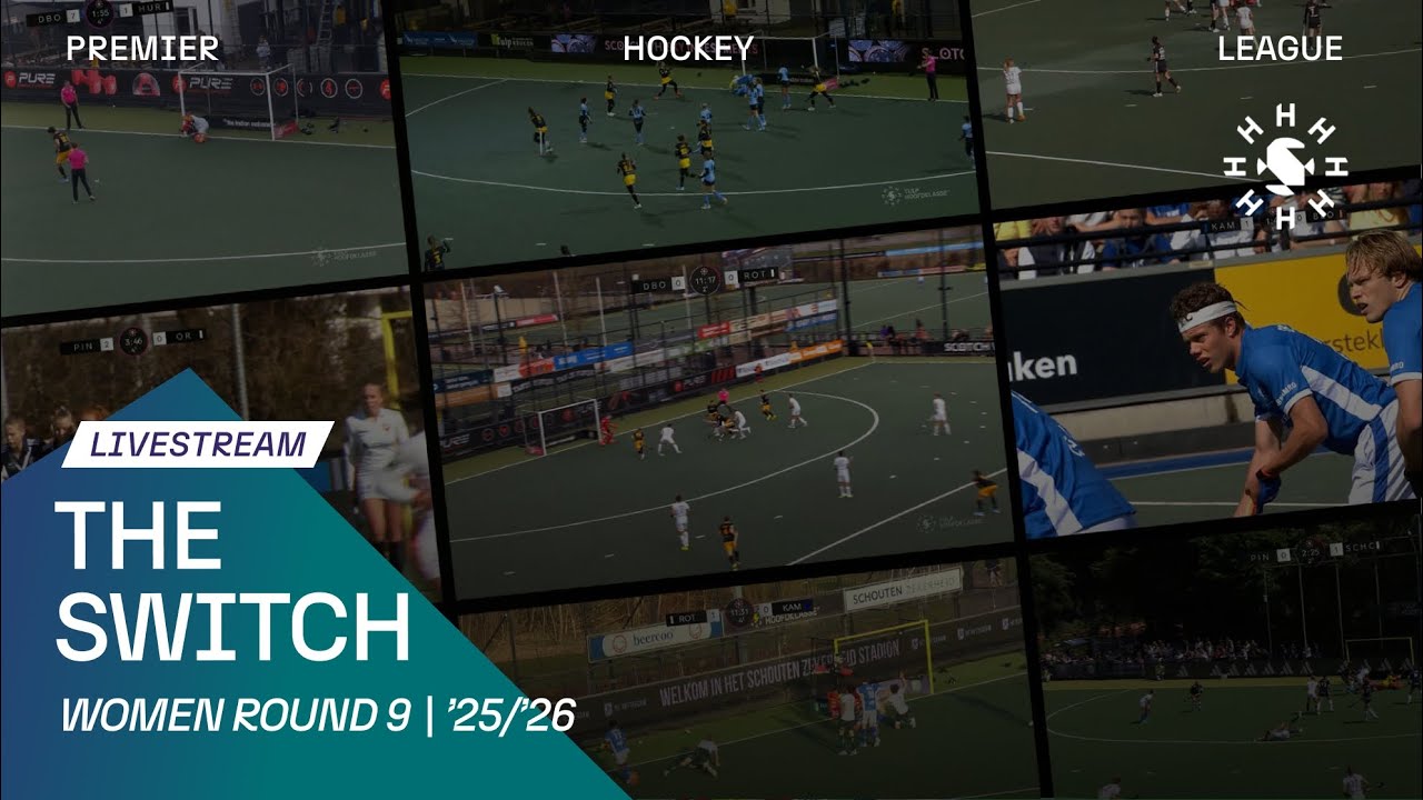 Field Hockey The Switch 🏆 Round 9 🏑 Tulp Hoofdklasse Women &lsquo;25/&rsquo;26 | Livestream