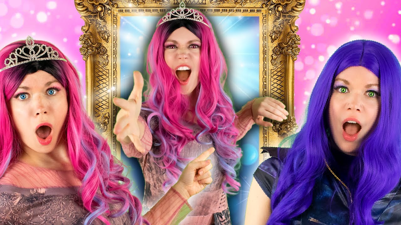 DESCENDANTS AUDREY EVIL TWIN | MAL and AUDREY | QUEEN of MEAN