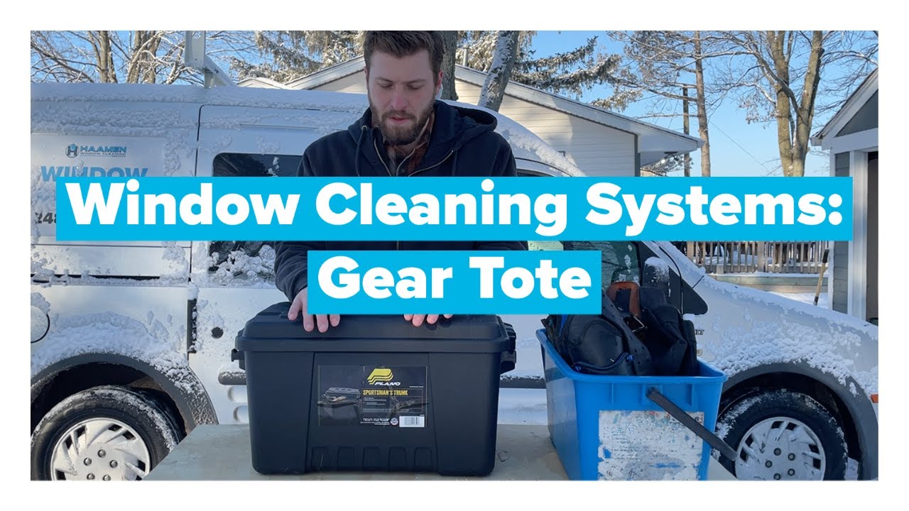 Window Cleaning Systems: Gear Tote