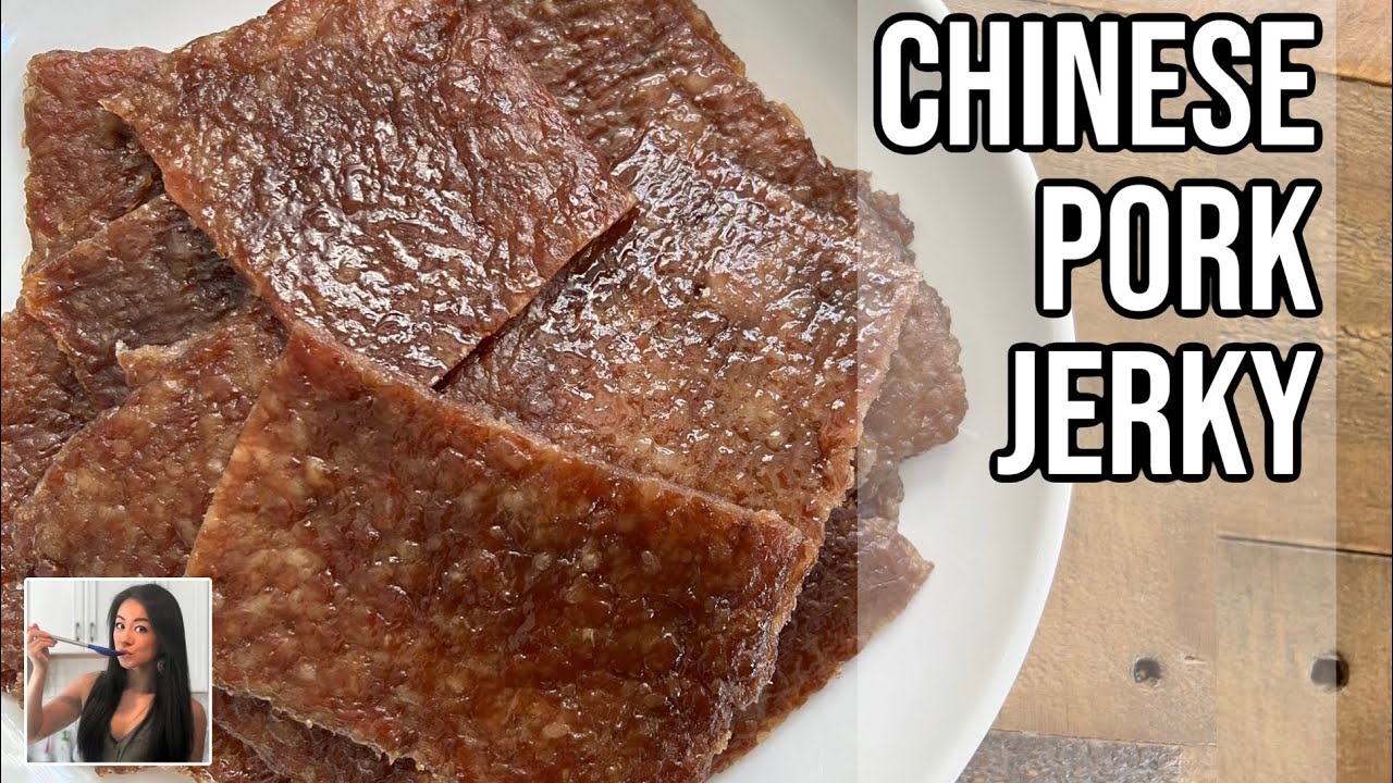 🐖 Chinese Pork Jerky Recipe (猪肉干) Bak Kwa | @Kwasyo Dehydrator | Rack of Lam