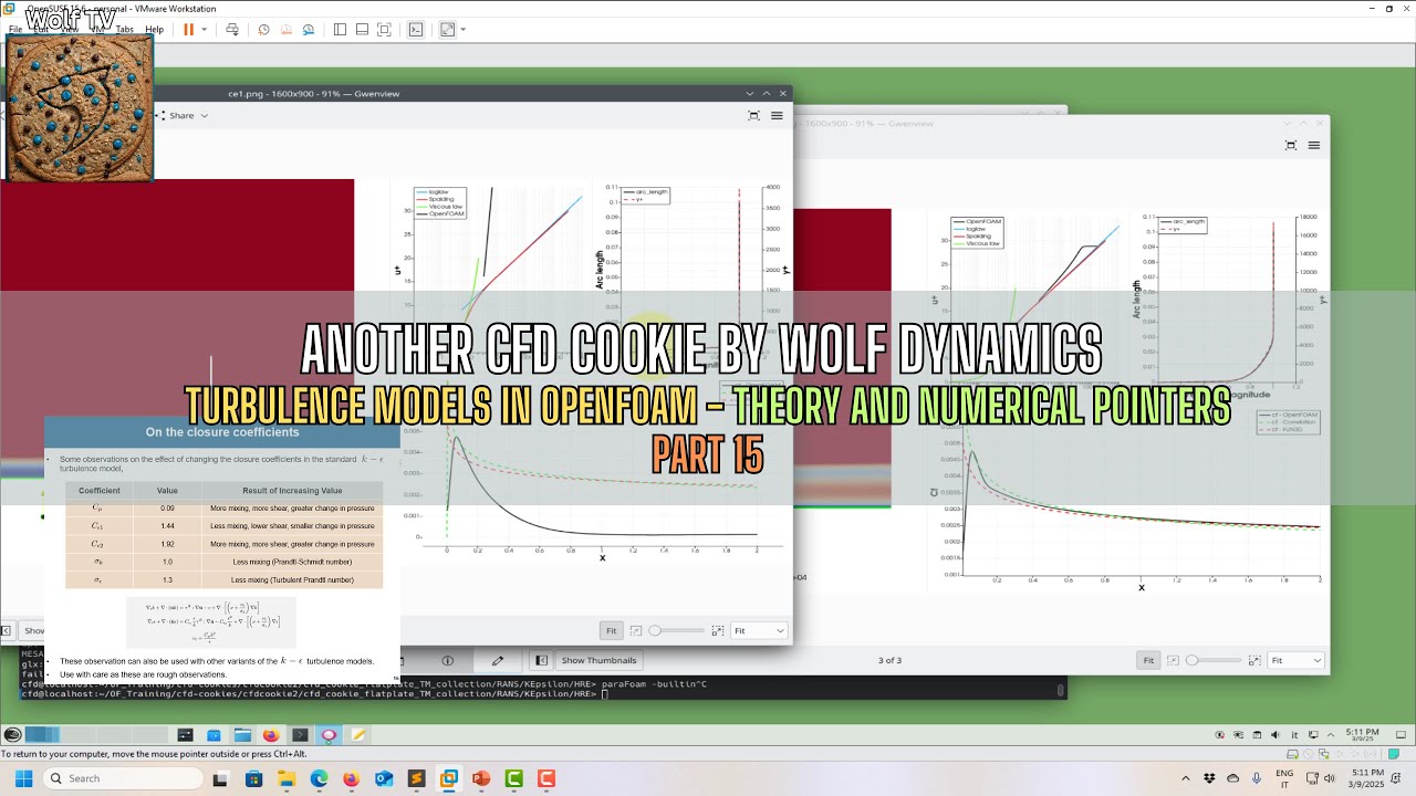 🍪 CFD cookie 2 - Visiting all RANS models in OpenFOAM - Closure coefficients - Part 15
