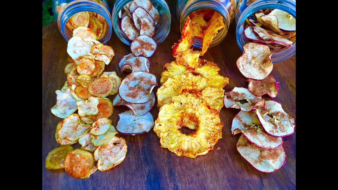 Snacks Saludables! (Fruta y Verdura Seca Hecha en Casa)