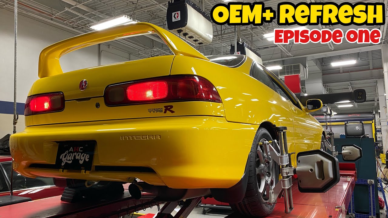 OEM+ Refresh DC2 ITR -  Suspension | Tires | Brakes | Alignment and more (Episode 1)