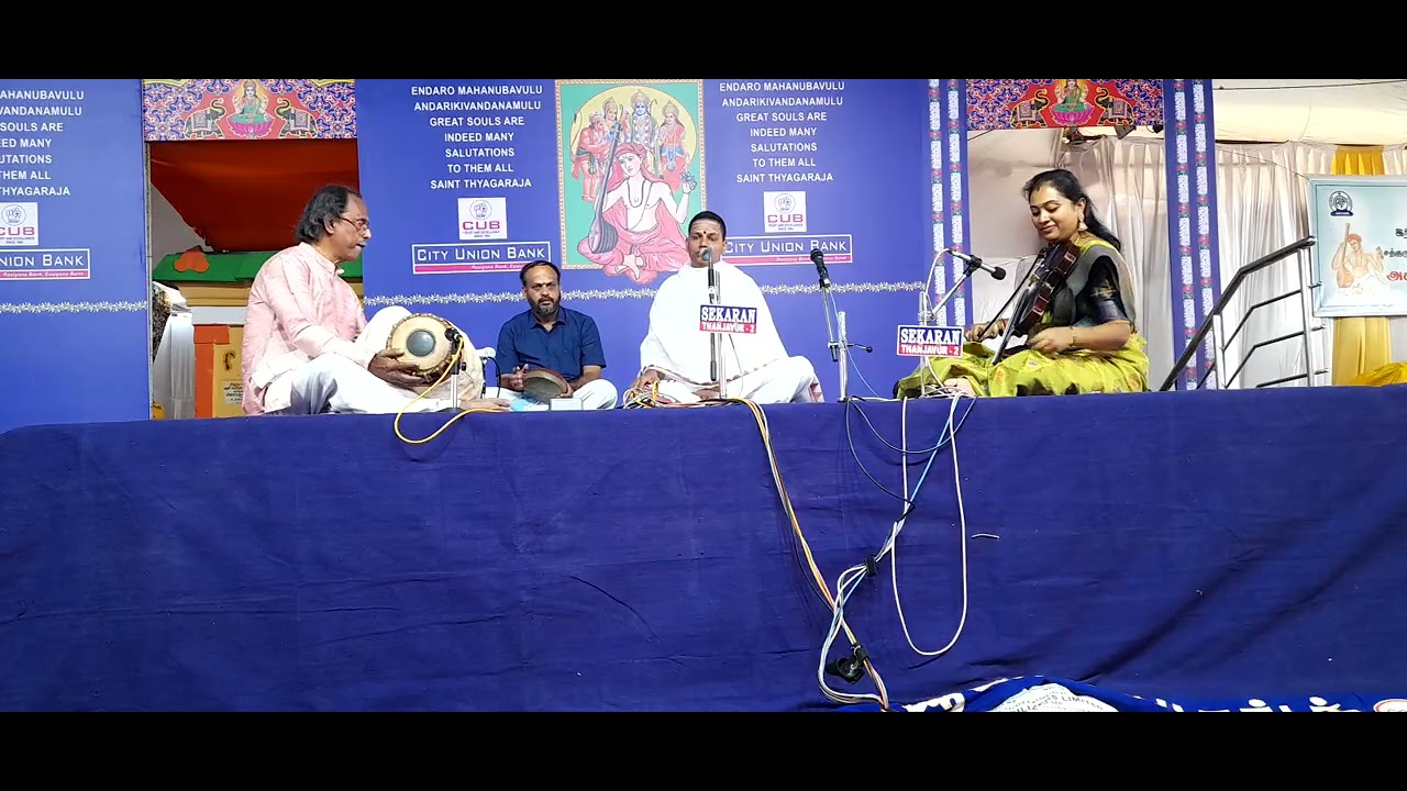 Sri Sathguru Thiyagaraja Swamy's 179th Aradhana Utsavam 04.01.2026- N Vamseedharan.