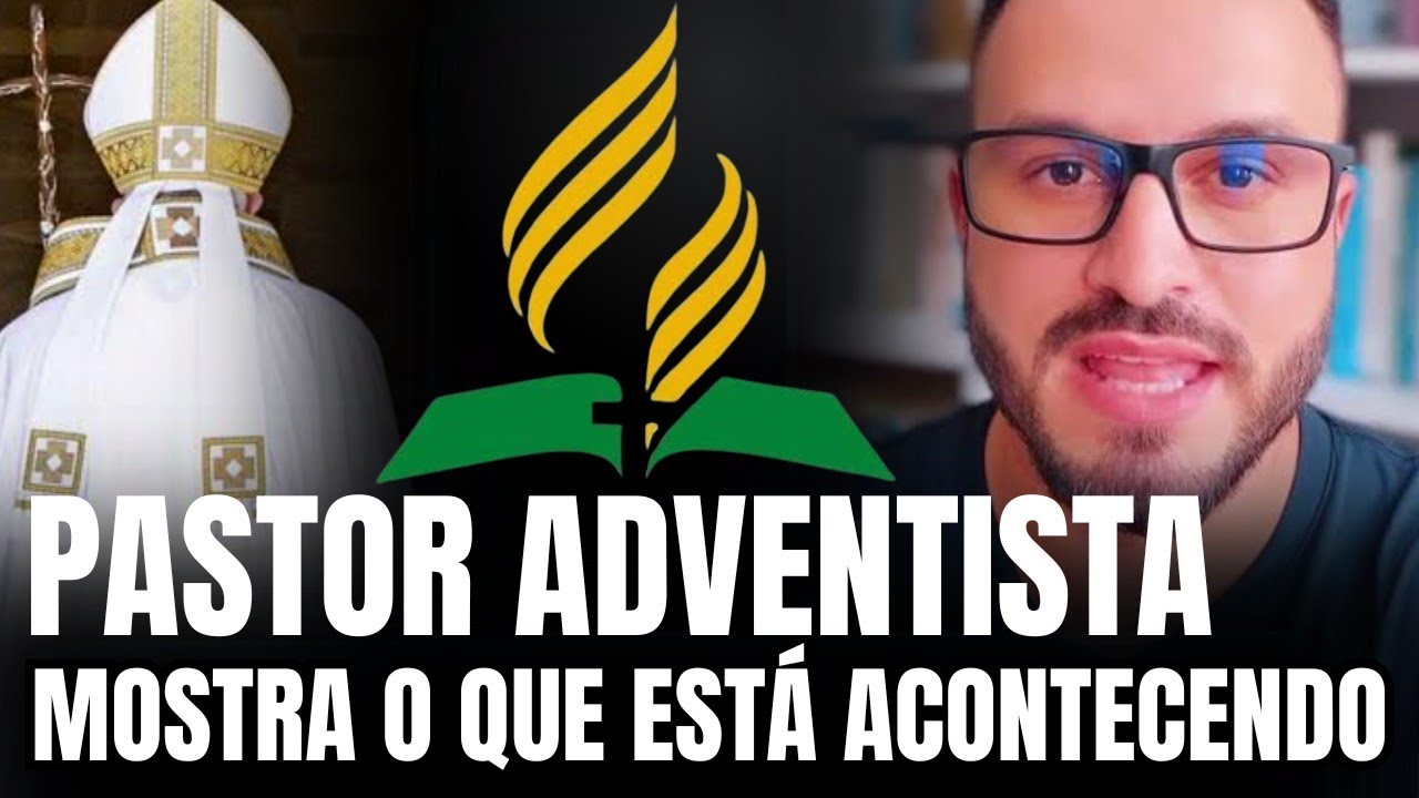 NO PÚLPITO DA IGREJA ADVENTISTA PASTOR FALA SOBRE O GRANDE CONFLITO