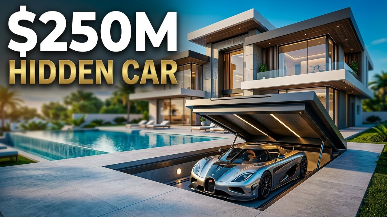 The $250 Million Mega Mansion With a Hidden Car