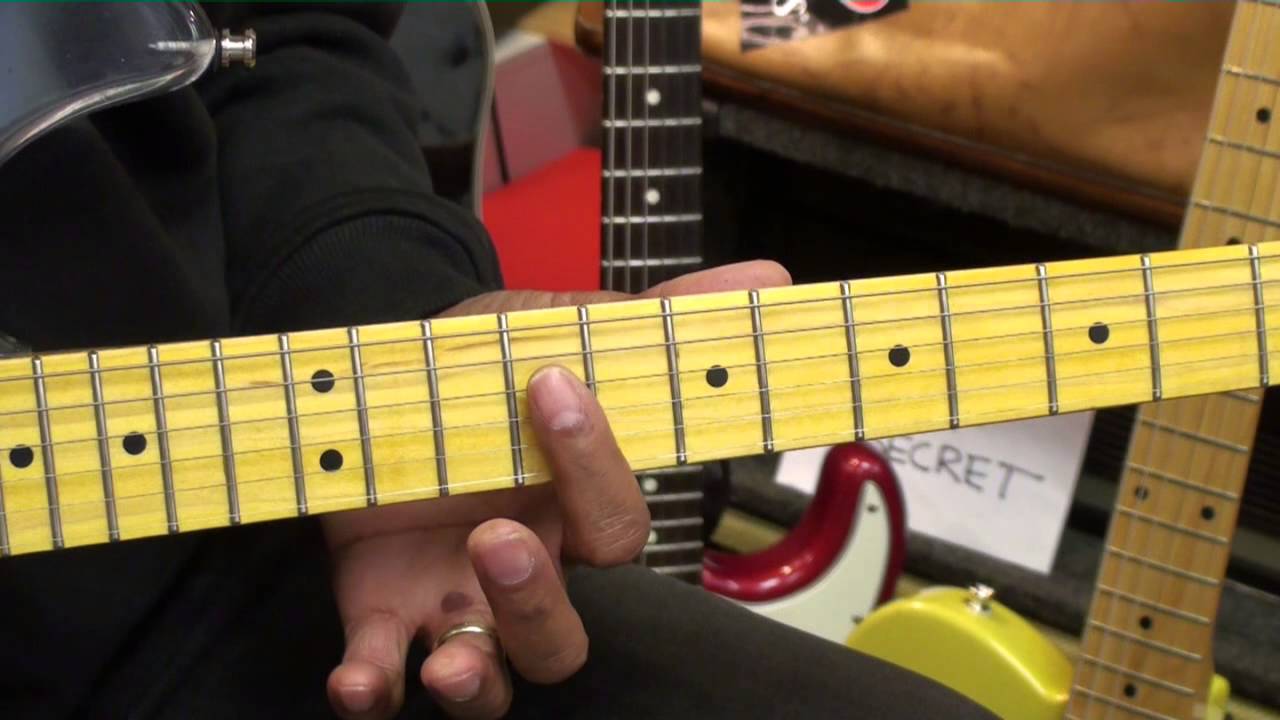 Funky Nassau Guitar Chord TABS Tutorial #264 Chords Funk Bag @EricBlackmonGuitar