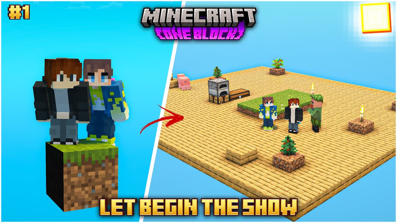 The One Block Has EVOLVED – Welcome to Season 3| #1 | Minecraft In Telugu | The Music Boy