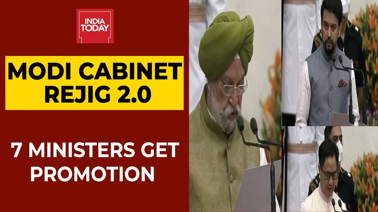 Modi Cabinet Rejig: Big Promotions As PM Rewards Performing Ministers