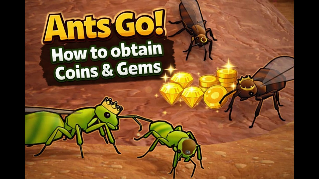 Roblox Ants Go! [Coin & Gems]