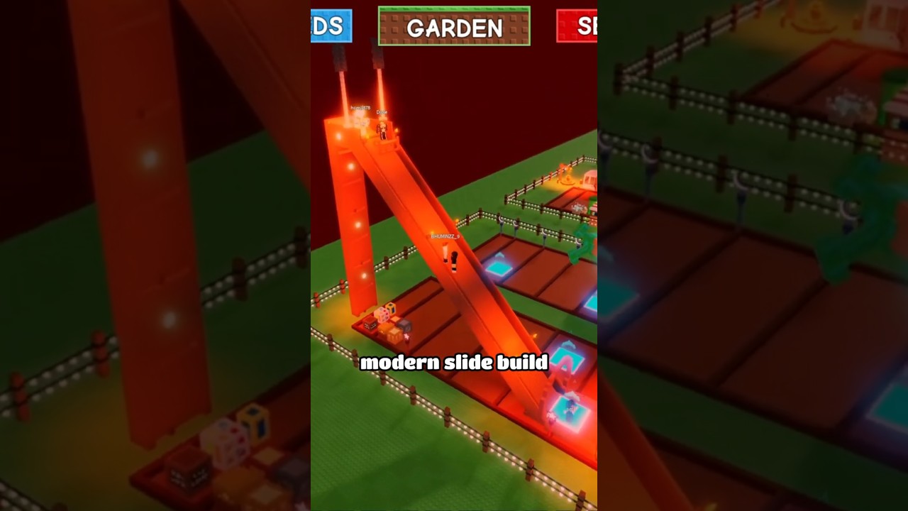 Modern Slide Build In Grow a Garden!