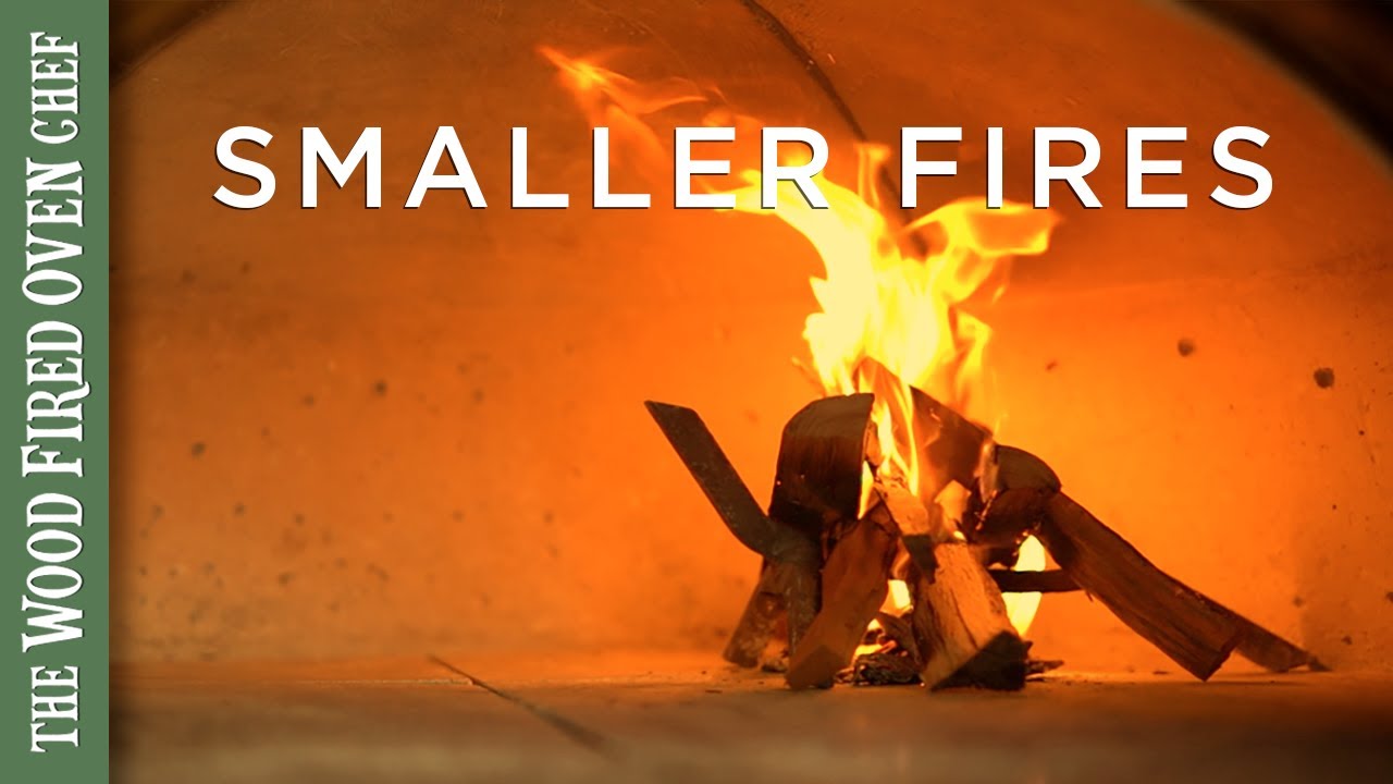 Меньшие огни в дровяной печи