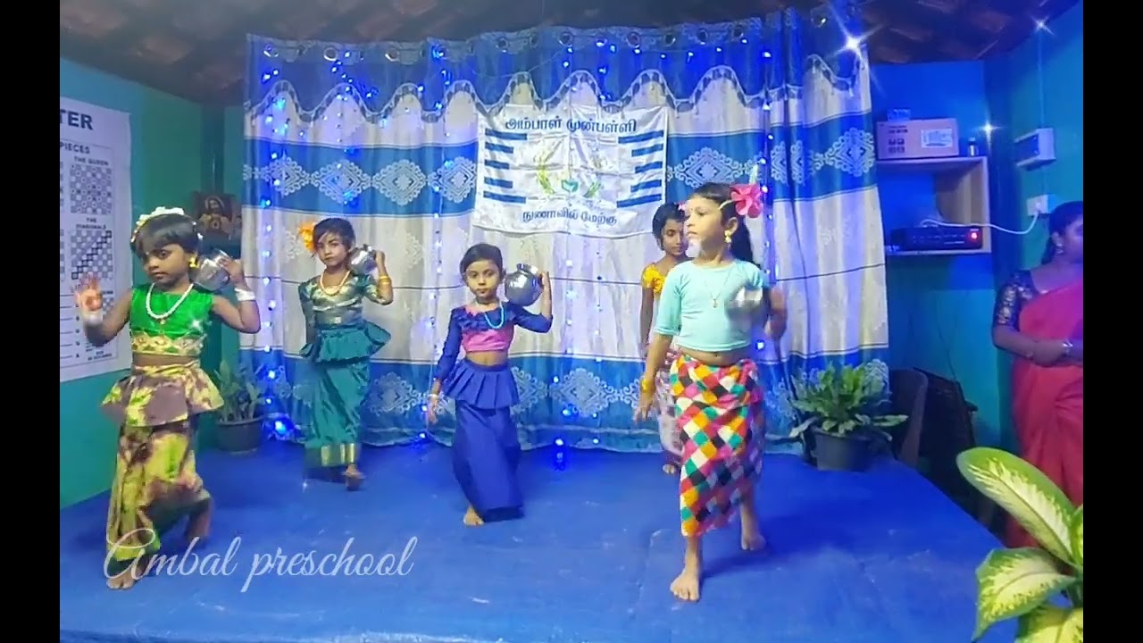 செம்பு நடனம் 5+ 💃🎅#Ambal_preschool #olivizha2024
