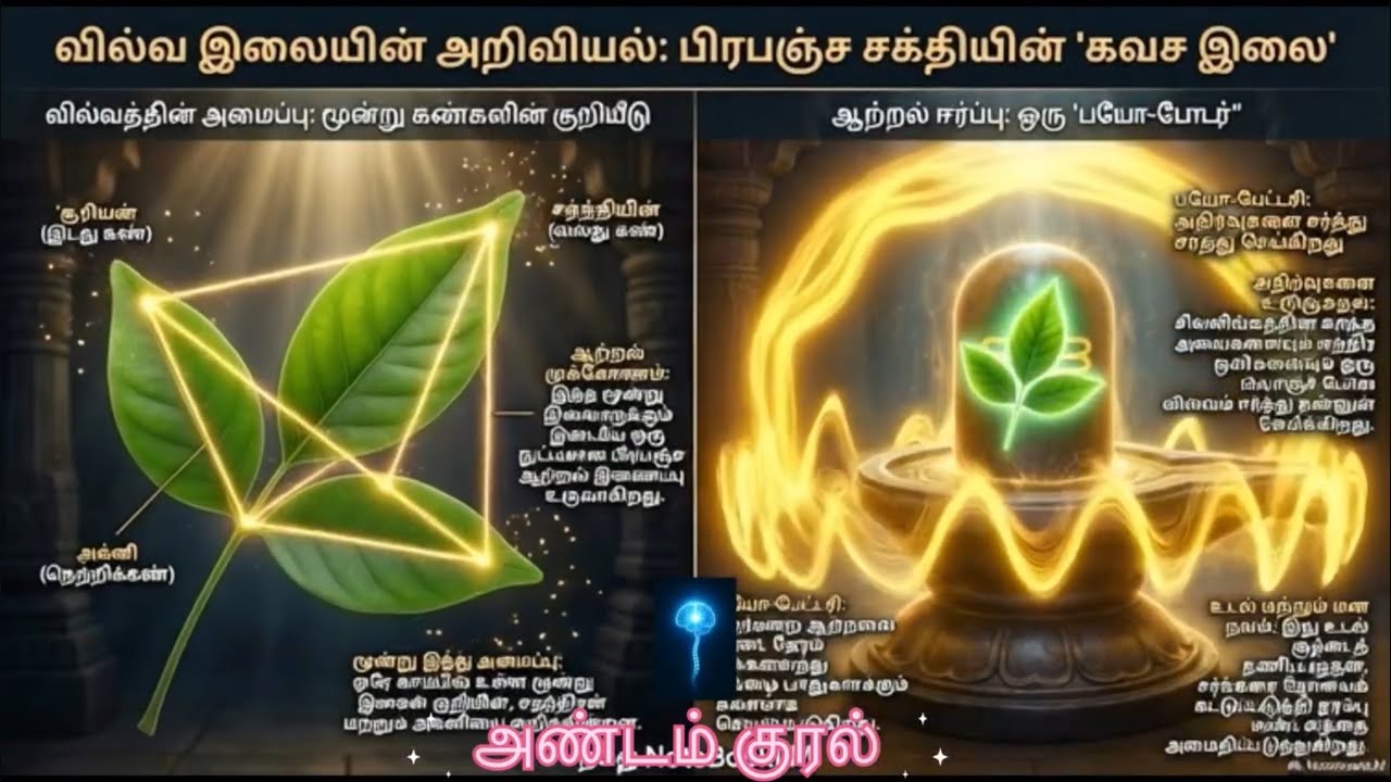 பிரபஞ்ச சக்தியின் கவசம் - வில்வ இலை ! #mahashivratri #vilva #cosmic #vaasiyogam #sciencefact #shiv