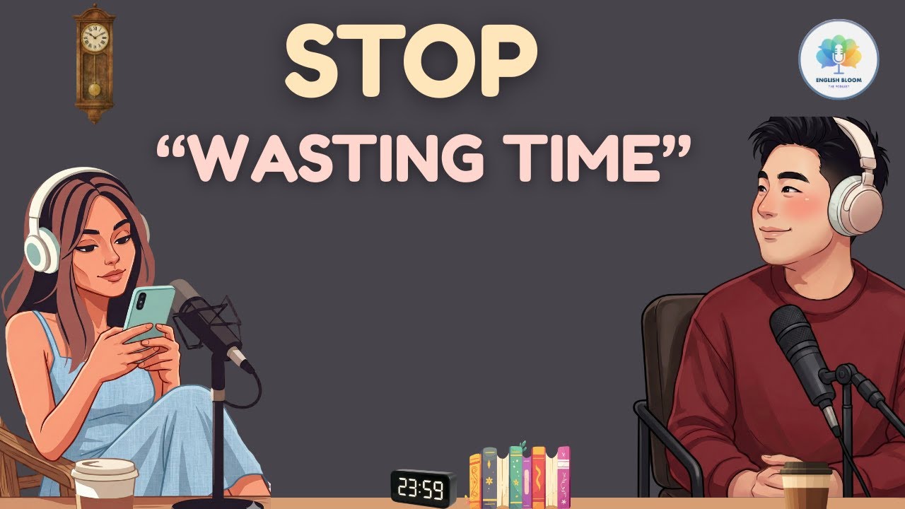 Don’t Waste Your Time | | English Podcast for Easy English Conversation | | Learn English Smoothly