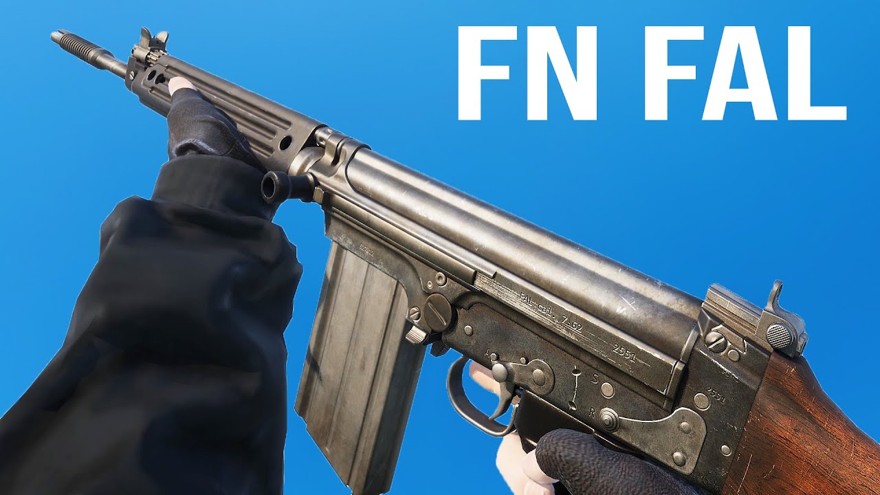 FN FAL Comparison in 43 Different Games