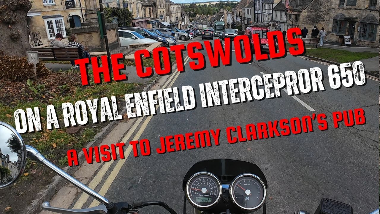 Royal Enfield Interceptor 650 — Визит в паб Джереми Кларксона — Фермерская собака