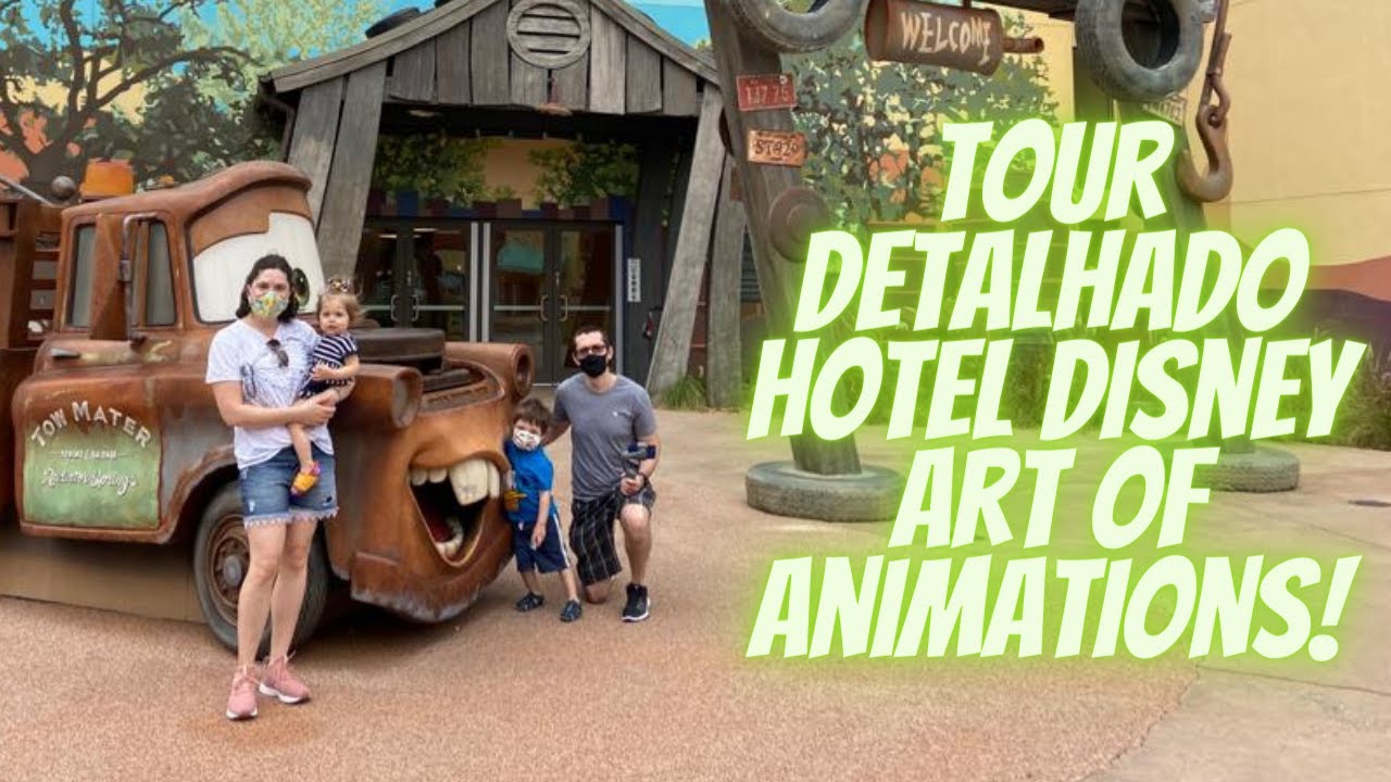 Tour Hotel Art of Animation Disney | Melhor Hotel Tematico Disney | Hotel Barato da Disney?