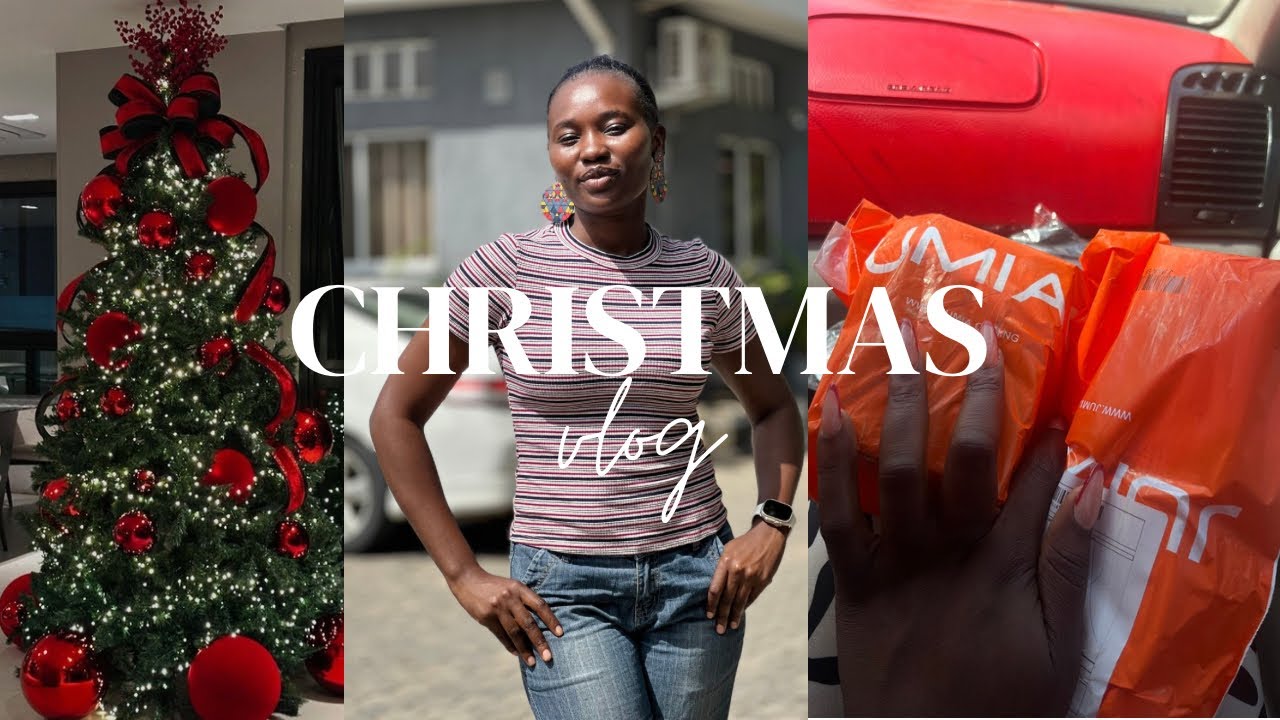 Busy December ✨ | Christmas in Nigeria, Nails, Jumia Errands | Cooking & Event