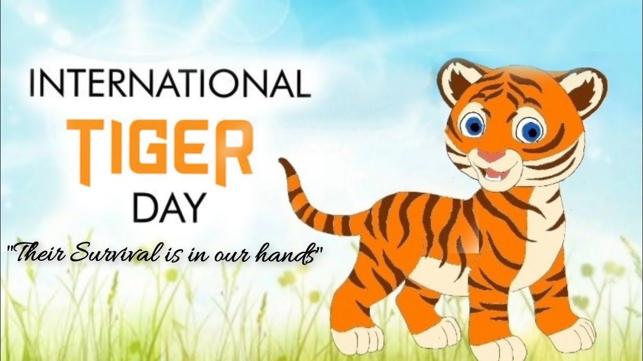 International Tiger Day 2021 | Global Tiger Day Poster | Tiger Day Drawing | Tiger Day Status |Theme