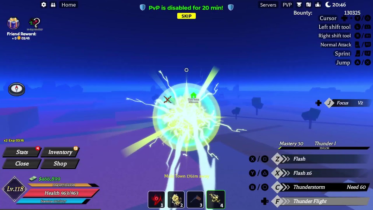 Blox fruits but demon slayers in Roblox