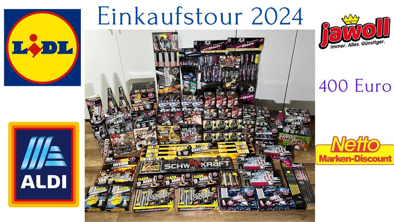 Silvester Feuerwerk Einkaufstour 2024/25 | 400 Euro | PyroMaximum