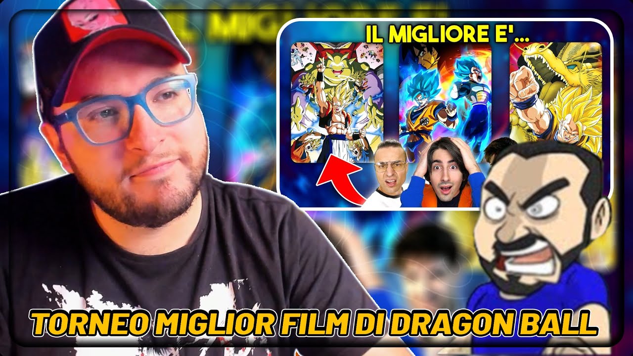 Torneo Miglior FILM di DRAGON BALL Reaction a GiosephTheGamer w/@MasulloIlFuturo