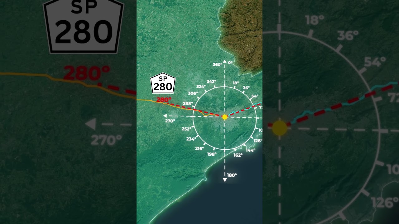 &Eacute; assim que as rodovias de S&atilde;o Paulo s&atilde;o nomeadas.  #mapas #geografia #curiosidades #saopaulo