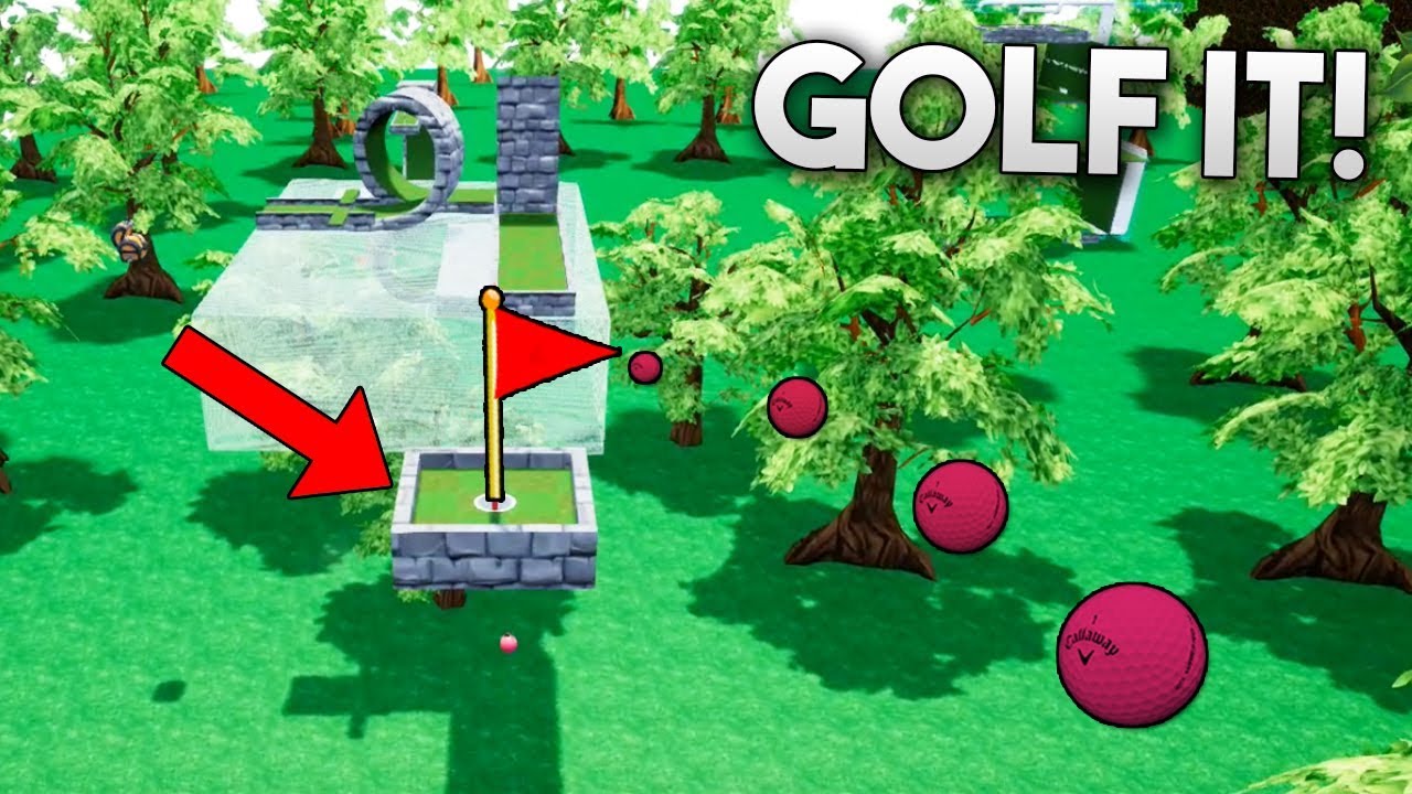 HOYO FLOTANTE!! Y MINIJUEGO! Golf It!