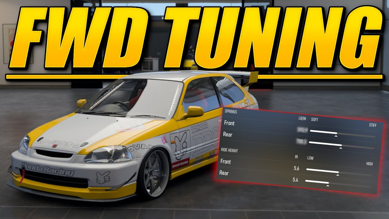 What You Need To Know When Tuning Front Wheel Drive Cars (Forza Motorsport)