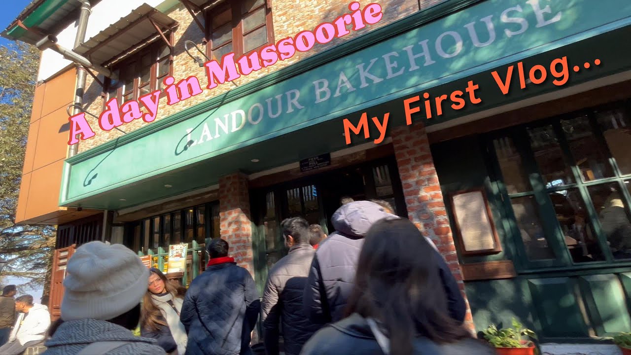 A Day in Mussoorie (UK)😊 | My First Vlog😍 | Police ne Scooty pakad li😭#mussorrie #youtube #trending