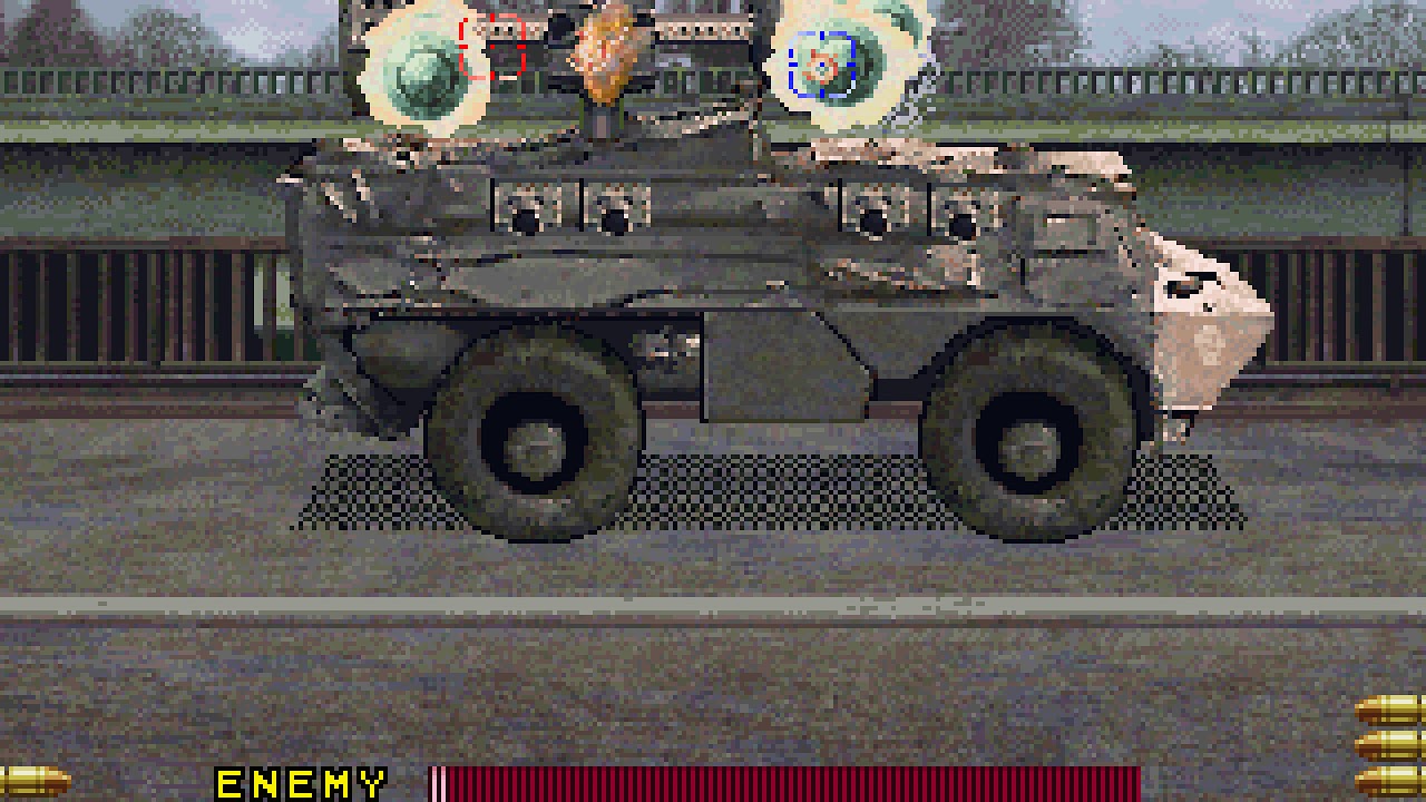 Operation Wolf 3 arcade 2 player 60fps