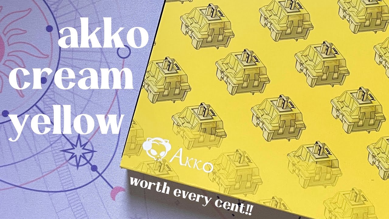Akko Cream Yellow | Premium Sound on a Budget | LOTS of Soundtestsヾ(｡✪ω✪｡)ｼ !!!