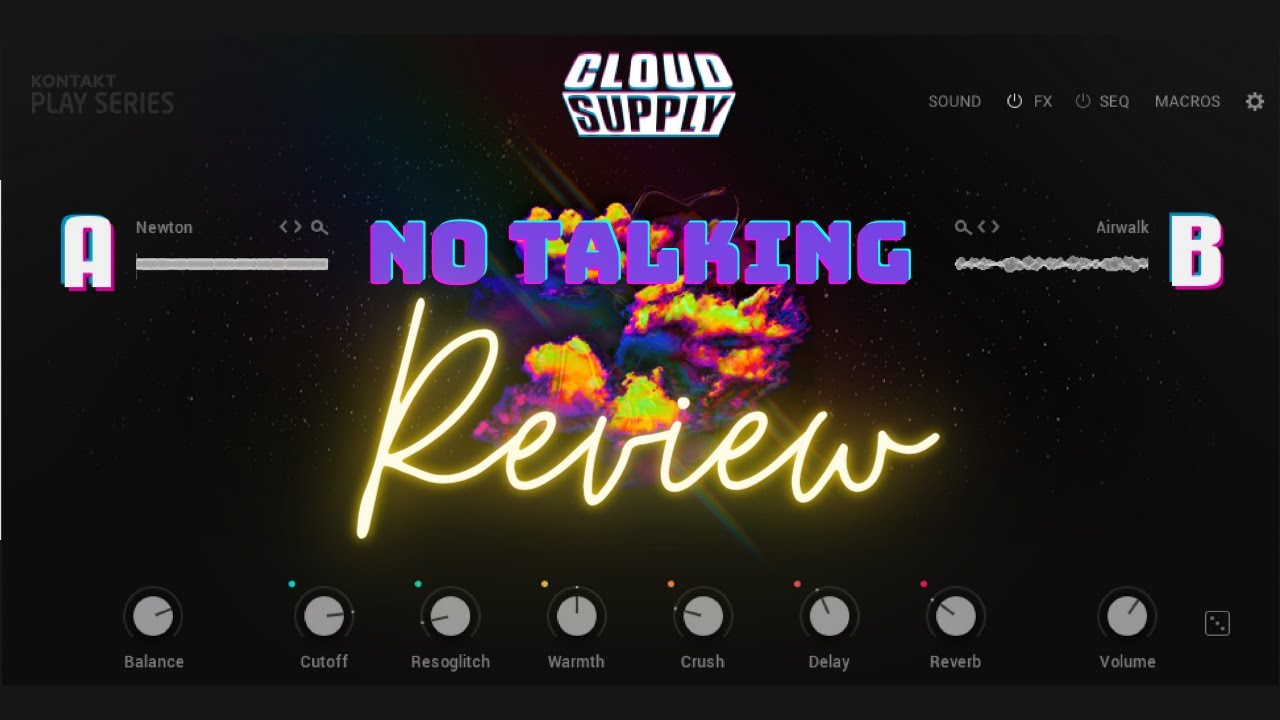 Cloud Supply Native Instruments Review Plugin | No talking, no fancy playing.