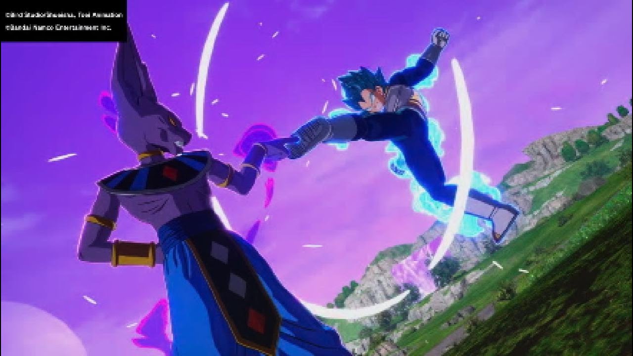 Dragon Ball Sparking Zero: Vegeta vs Beerus, но манга точная